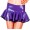 Minijupe à volants en latex personnalisable