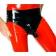 Slip en latex pour homme avec étui anal et pénis