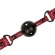 Bâillon boule respirable rouge Fetish Submissive