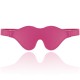 Loup en similicuir rose