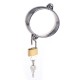 Menottes arrondies luxueuses en acier