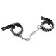 Menottes Hinge Like en acier et similicuir