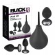 Anal kit poire enema et 3 bijoux d'anus