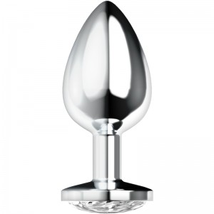 Bijou anal inox cristal grand