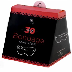Jeu de cartes Challenge 30 jours de bondage et domination
