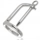 Cage de chasteté avec tige d'urètre en acier inox chirurgical