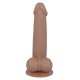 Gode lisse et réaliste avec ventouse et scrotum Mr Intense n° 10