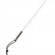 Canne de Discipline en acier inox poli