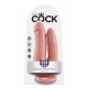Emballage du gode double pénétration King Cock