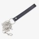 Collier BDSM 3 anneaux avec sa laisse