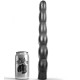 Gode anal All Black 32cm avec forme ondulée et flexible