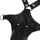 Bodystring harnais BDSM en cuir végan Attitude - Lingerie BDSM homme