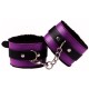 menottes doublées en fourrure violette