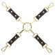 Hogtie Studded simili cuir Vogue - Contrainte BDSM Malins-Plaisirs
