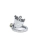 Cage de chasteté avec pointes acier - Accessoires BDSM Malins-Plaisirs