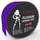 Bondage tape adhésif violet - Accessoires BDSM Malins-Plaisirs