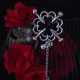 Pinces à tétons fleurs en métal - Accessoires BDSM Malins-Plaisirs