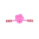 Bâillon fleur rose Malibu DDLG - Accessoires BDSM Malins-Plaisirs