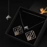 Pinces à seins de luxe avec poids - Dans leur coffret noir