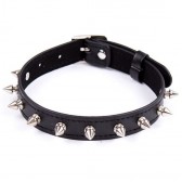 Collier de jour avec spikes - Accessoires BDSM Malins-Plaisirs