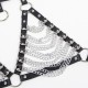 Harnais soutien-gorge en chaine - Accessoires soumise Malins-Plaisirs