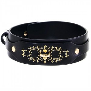 Collier de soumission luxe - Accessoires BDSM Malins-Plaisirs