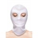 Cagoule blanche Medical Play - Accessoires BDSM Malins-Plaisirs