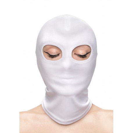 Cagoule blanche Medical Play - Accessoires BDSM Malins-Plaisirs