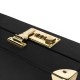 Kit bondage de luxe similicuir - fermeture par code pour garder vos secrets