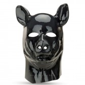 Cagoule de cochon en latex moulé - Prowler Red