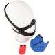 Détails de la muselière du pack Pet Play Doggy Blue