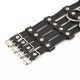 Collier sangles corset noir - Accessoires BDSM Malins-Plaisirs