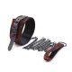 Collier dentelle et cuir Baroque - Boutique BDSM Malins-Plaisirs