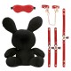 Peluche bondage bunny - St Valentin BDSM Malins-Plaisirs