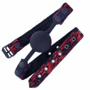 Bâillon boule élégant 4 cm - Accessoires BDSM Malins-Plaisirs