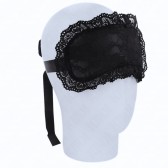 Bandeau BDSM dentelle noire - Bondage soft Malins-Plaisirs