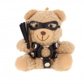 Porte-clefs Kinky Teddy Dom - Accessoires BDSM Malins-Plaisirs
