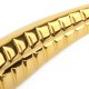 Dildo acier Devil's Tongue Gold - Sextoy BDSM Malins-Plaisirs