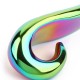 Dildo acier Devil's Tongue Iridescent - Sextoy BDSM Malins-Plaisirs