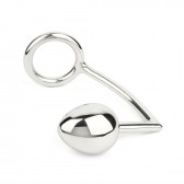 Cockring avec plug anal 45 mm Hitch - Boutique BDSM