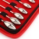 Kit de Sondes d'Urètre Rosebud – 13 Tiges en Acier BDSM Medical