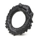 Cockring BDSM Caïman Noir - Sextoys fantaisie Malins-Plaisirs