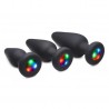 Plug Anal Lumineux Silicone LED