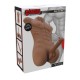 sextoy gay avec anus texturé et dildo souple