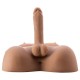 poupée sexuelle gay sculptée avec gode intégré