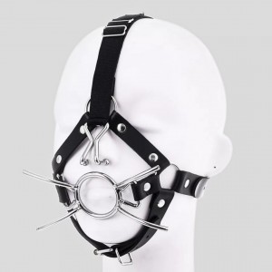 Harnais de Tête Baillon Spider et crochet nasal