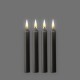 Bougies Wax Play Noir x4 Ouch!