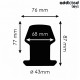 Plug Anal Creux Extrême Taille M - Détail des dimensions du plug anal