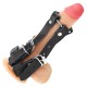 Harnais de discipline masculine style cage ouverte