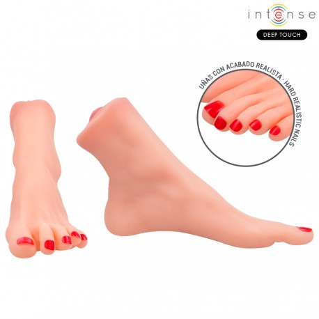 Paire de masturbateurs pieds réalistes Intense Gabbie pointure 36